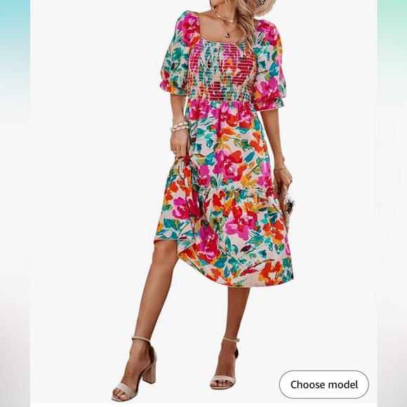 Pretty Garden floral dress - Picture 1 of 3